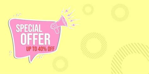 Offer Banner Vector Art, Icons, and Graphics for Free Download