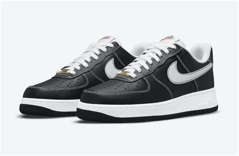 Nike Air Force 1 Low First Use Black White DA8478-001 Release Date - SBD