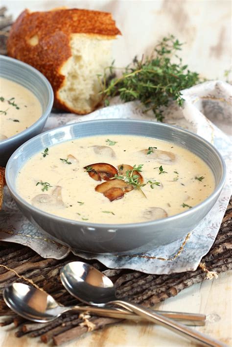 Homemade Cream of Mushroom Soup - The Suburban Soapbox