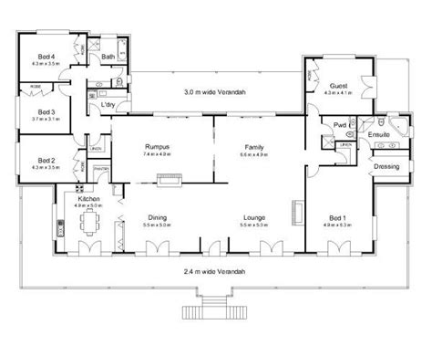 The Rawson « Australian House Plans | Australian house plans, House plans australia, Country ...