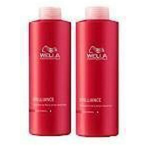 Wella - WELLA Brilliance Shampoo & Conditioner Coarse Colored Hair ...