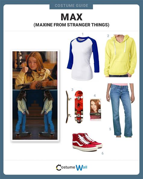 Dress Like Max (Maxine) Mayfield | Stranger things outfit, Stranger things costume, Stranger ...