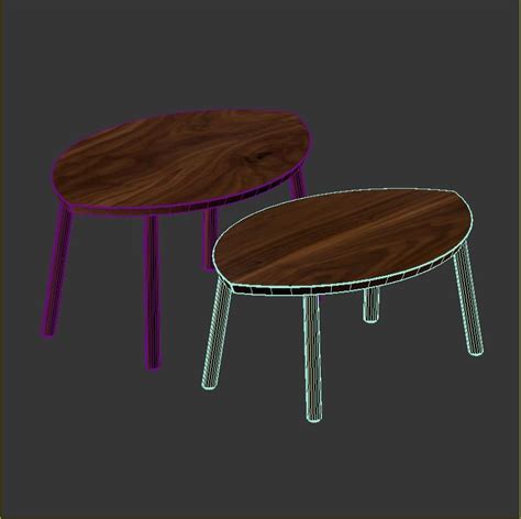 IKEA Stockholm Coffee Table - 3D Model by min khant