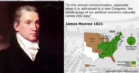 State of the Union History: 1821 James Monroe - Almost Unanimous Victory