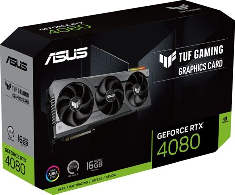 ASUS TUF Gaming GeForce RTX 4080, TUF-RTX4080-16G-GAMING, 16GB GDDR6X ...