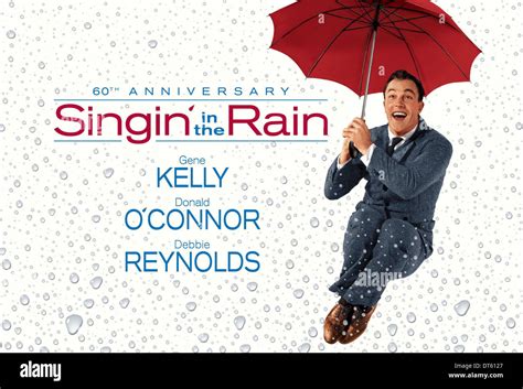 GENE KELLY POSTER SINGIN' IN THE RAIN (1952 Stock Photo - Alamy