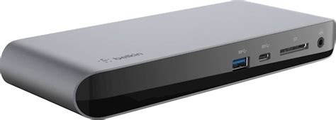 Best Buy: Belkin Thunderbolt 3 Dock Pro w/ Thunderbolt 3 Cable, Dual 4K ...