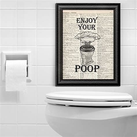 IHopes+ Bathroom Quotes and Sayings Vintage Book Art Prints | Set of ...