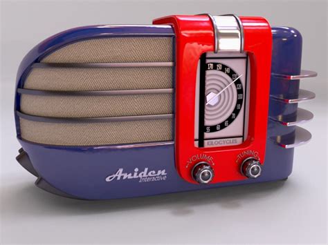 Art Deco radio by Aniden | Art deco clock, Art deco, Retro radios