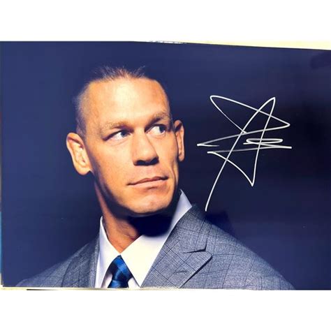 Autograph Signed John Cena Photo