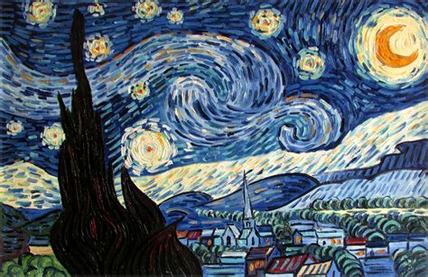 45+ Starry Night Vincent Van Gogh Artwork PNG - proteinandcreatinez