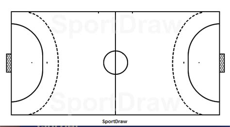 Handball Court Diagram | Quizlet