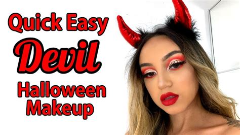 Easy Devil Makeup | Saubhaya Makeup