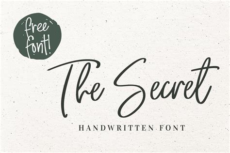 100 Beautiful Free Handwriting Fonts To Download in 2018