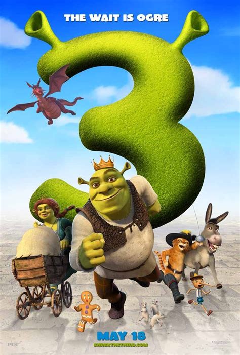 Shrek the Third | Shrek, Animated movies, Animation movie