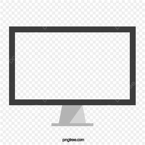 Computer Monitor Clipart Hd PNG, Flat Computer Monitor, Computer Clipart, Monitor Clipart, Web ...