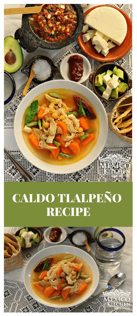 How to make Caldo Tlalpeño Recipe - Authentic Mexican Recipes | Receita | Engordar, Frases