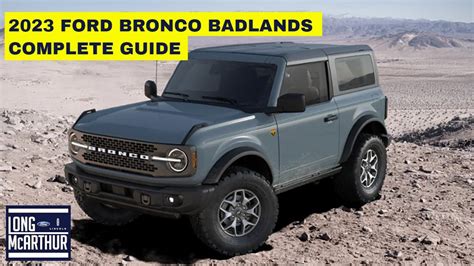 2023 Ford Bronco Badlands Review