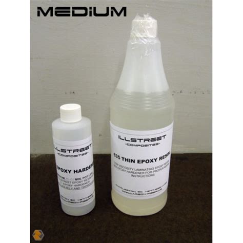 Laminating Epoxy Resin System - Medium (Quart Resin, 16oz Hardener)