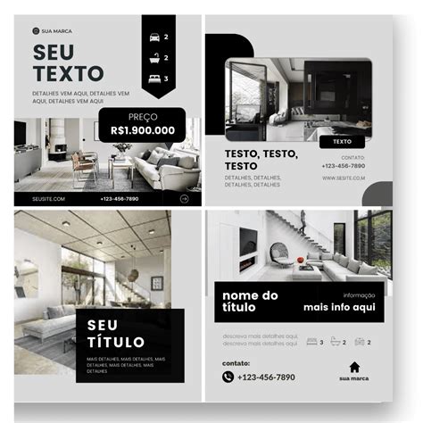 Real estate instagram post templates – Artofit