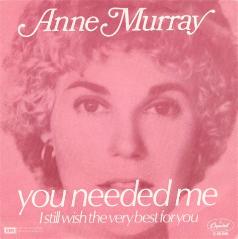 The Number Ones: Anne Murray’s “You Needed Me”