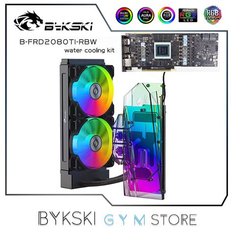 Bykski AIO GPU Cooler RGB For AMD Radeon RX5700/RX5700 XT Graphics ...