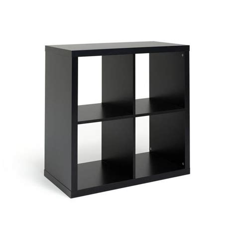 Buy Habitat Squares Plus 4 Cube Storage Unit - Black | Bookcases and ...