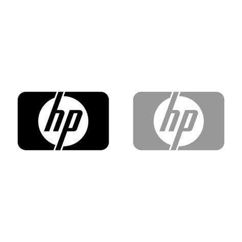 hp logo vector, hp icon free vector 20336115 Vector Art at Vecteezy