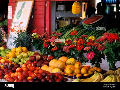 Farmers market New Jersey Stock Photo - Alamy