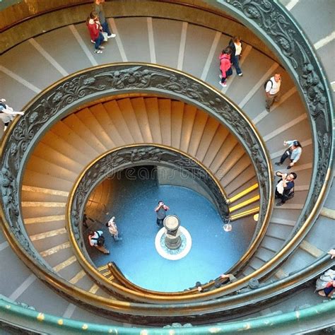 Stairs in the Vatican Museum Editorial Stock Photo - Image of vatican ...