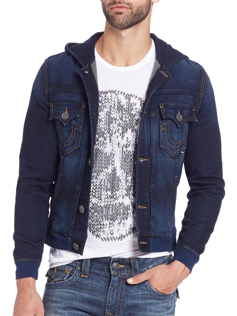 Lyst - True Religion Dylan Active Denim Jacket in Blue for Men