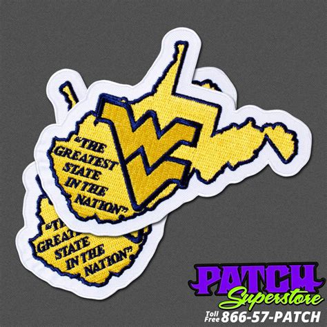 West Virginia University Patches - PatchSuperstore