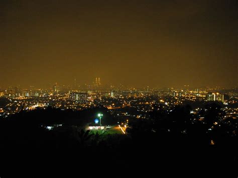 Souls Of Malaysia: Night View Of Kuala Lumpur From Bukit Ampang