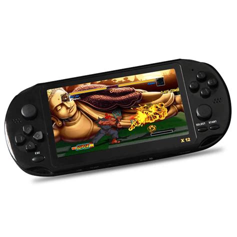 X12 Video Game Consoles Handheld Game w/ Double Rocker For GBA Games Support TF Card With 5.1 ...