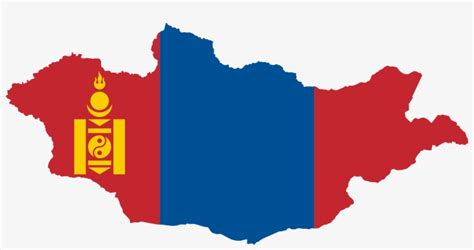 Map Clipart Mongolian - Mongolia Flag Map PNG Image | Transparent PNG Free Download on SeekPNG