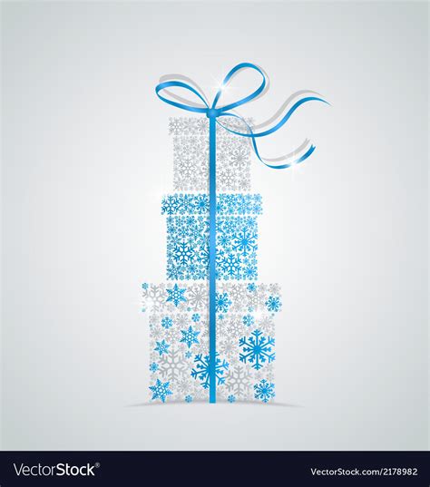 Christmas present Royalty Free Vector Image - VectorStock