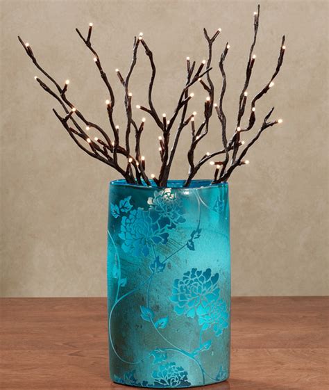 Lighted Willow Branches - Modern - Home Decor - by Touch of Class