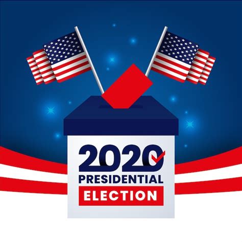 Free Vector | Wallpaper of 2020 us presidential election