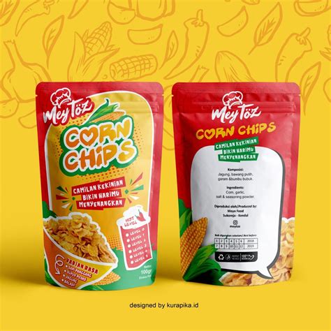 Desain kemasan snack, Desain kemasan standing pouch, Jasa desain kemasan, Branding produk umkm ...