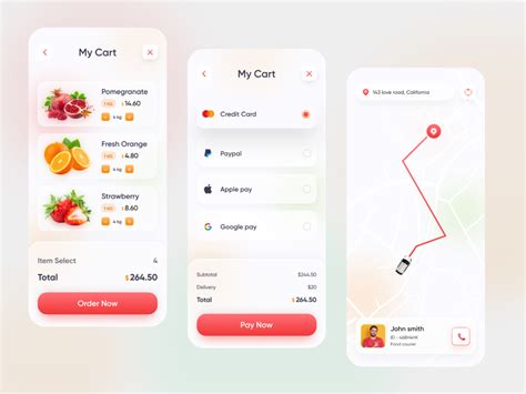 Grocery Delivery App Design | App design, Grocery delivery app ...