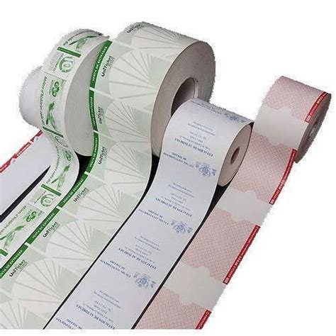 White Thermal/POS Paper Roll, Thickness: 55 Gsm To 75 Gsm at Rs 9/roll in Indore