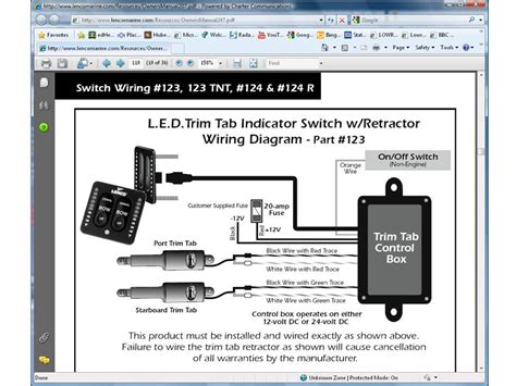 Lenco Trim Tabs Wiring Diagram - Wiring Site Resource