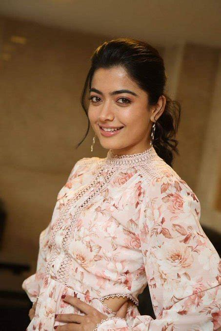 Bheeshma Movie Success Meet Rashmika Mandanna Stills