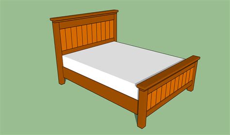 Woodwork Plans For Building A Queen Size Bed Frame PDF Plans