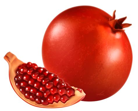 Pomegranate open clipart - Clipground