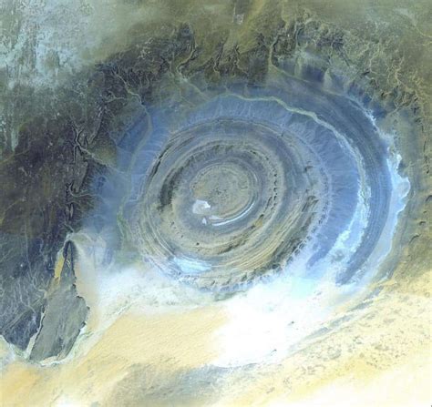 The eye of the Sahara