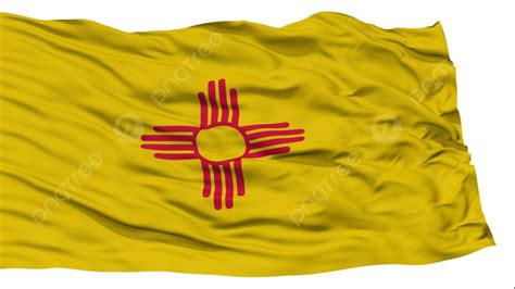 Isolated New Mexico Flag Background And Picture For Free Download - Pngtree