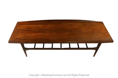 Mid Century Grete Jalk Style Bassett Surfboard Coffee Table - Mary Kay's Furniture