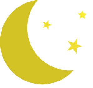 Moon And Stars Clip Art at Clker.com - vector clip art online, royalty ...