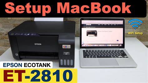 Epson EcoTank ET-2810 Setup MacBook. - YouTube